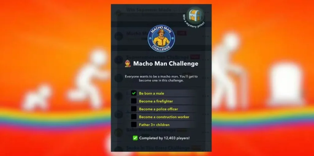 bitlife macho man challenge