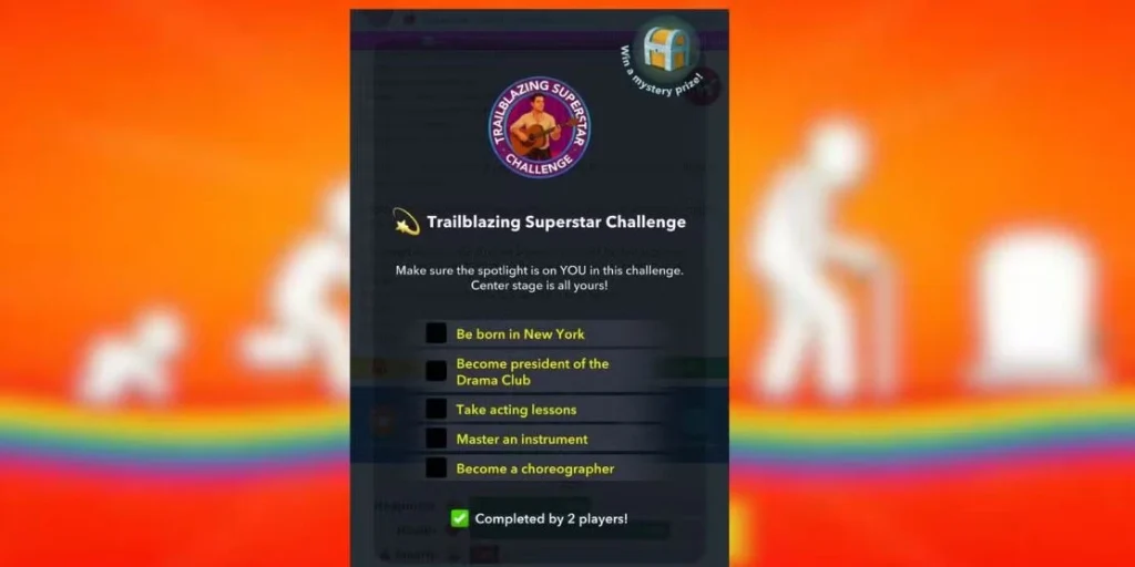 the trailblazing superstar challenge in bitlife