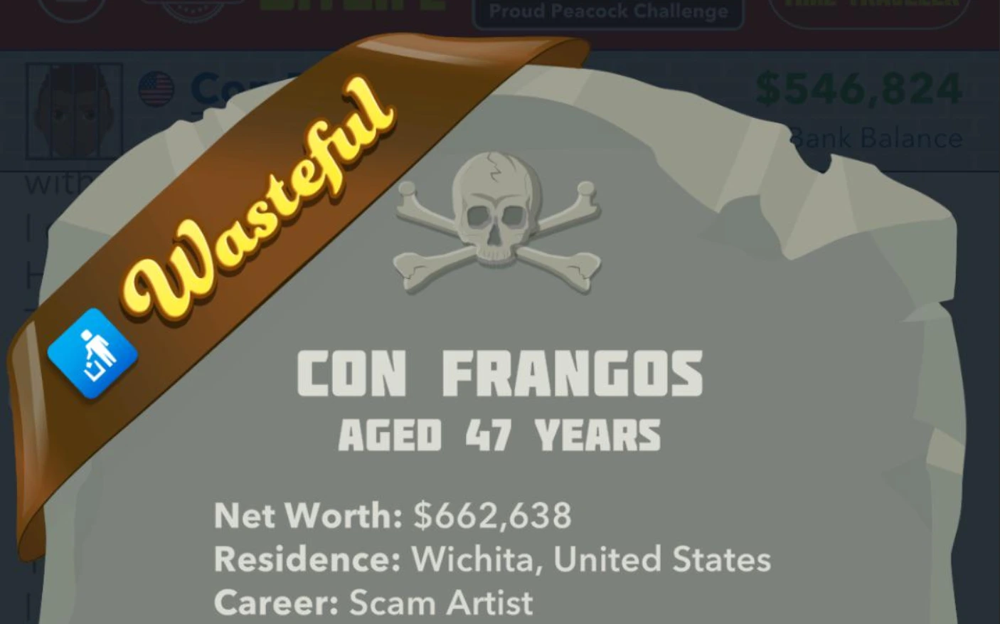 wasteful ribbon in bitlife